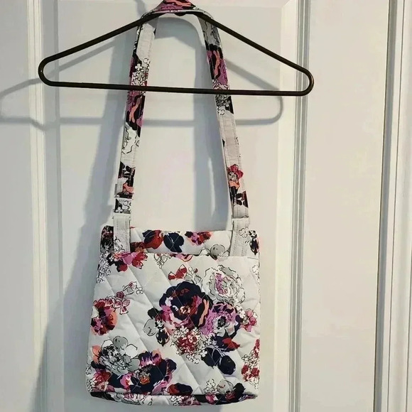 Vera Bradley Crossbody Bag Floral Quilted Lightweight Travel Purse - Picture 4 of 8